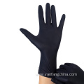 Black 100Pcs Disposable Nitrile Gloves For Medical